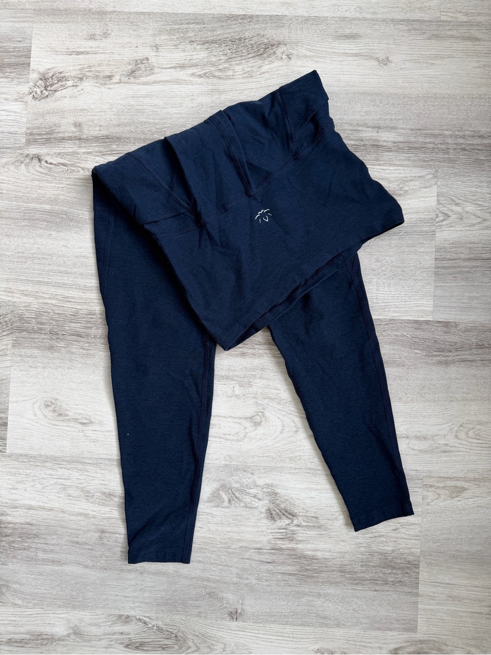 Beyond the Bump Navy Maternity Leggings